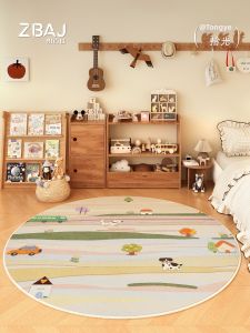 ZHIBAIJIA | Cartoon Waterproof Wash-free Childrens Rug