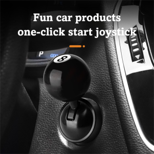 Car Start Button Joystick Metal Push to Start Buttons Durable Car Ignition Button Protector Auto Engine Start Stop Joystick