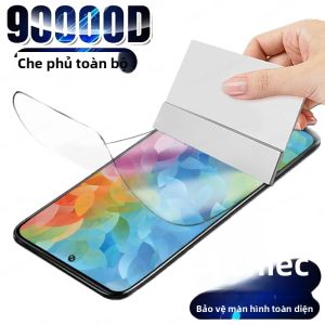 4 Miếng Dán Bảo Vệ Màn Hình Hydrogel Full Cover Cho Samsung Galaxy A Series A51 A40 A71 A54 A73 A12 A52S A21S A33 A52 A70 A72 A53 A20 A50 Chống Trầy Xước Chống Vân Tay