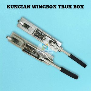 Kuncian Wingbox truk standar / Handel samping clamping truck box / penarik kuncian pintu truk