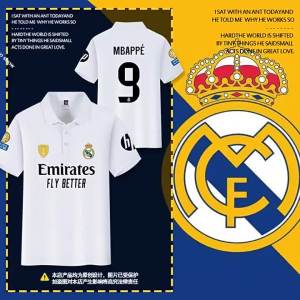 Men and Womens Football Polo Shirt Mbappe Arnold 2025