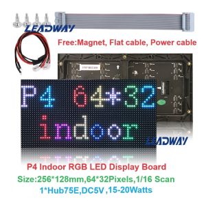 P4 Indoor Full Color LED Display LED Signage LED Digtal Signage LED Video Wall Screen LED Panel LED Display Board  LED Matrix Sign LED Module for Exhibition Banquet Hall Lecture Hall School Church Shopping Mall Hotel