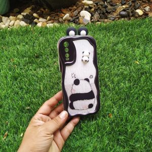 Case Vivo V2052 V2054 V2070  V2034 V2038 V2129 V2043 V2048 V2037 V2065 V2102 V2026 V2033 V2029 V2028 V2026 V2042 V2027 V2032 V2101 Y11S Y12s Y20 Y20i Y20S Y20A Y12A Softcase Silikon 3D Motif Panda And Lotso