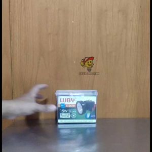 Luby Senter Kepala LED 15 Watt L-2878 Cahaya Putih Waterproof Rechargeable 4000mAh