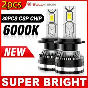 2PCS Car Lights H1 H3 H4 H7 LED H8 H11 9005 HB3 9006 HB4 9012 Led Headlight Bulb Canbus Light Automobile H7 Turbo Car Fog Lamp