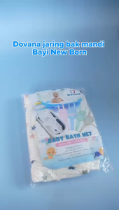 Jaring Bak Mandi Bayi Anti Slip Alat Bantu Memandikan Anak Baby Bath Helper Dovana