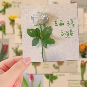 80 Miếng Dán Trang Trí Mùa Xuân Chữa Lành Tinh Tế Động Viên Tự Dính DIY Trang Trí Vỏ Điện Thoại Di Động