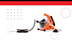 RIDGID 59138 PowerClear™ R7 Drain Cleaning Machine 3/4 - 1 1/2 (19 mm - 38 mm) Drain Capacity (Red) Sink Declogger Alis Bara