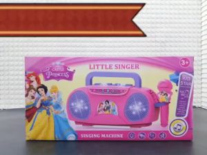 Tatajoy Mainan Anak Mic Karaoke/Singing Machine Little Singer Karakter Singing Machine Microphone MIc Little Singer Motif Kitty