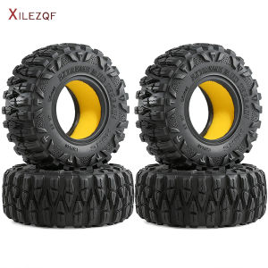 4Pcs2.2 Tires Super Grip Soft Tyre Outer Diameter 120mm for 1/10 Scale RC Crawler Car Axial Wraith SCX10 Capra Traxxas TRX4 TRX6