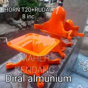 Horn t24 set 8in/6in diral almunium drat baut