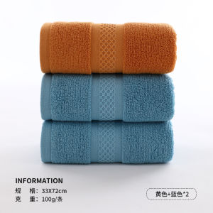 Khăn Mặt Cotton Dày Mềm Mại Thấm Hút Nhanh Khô Không Rụng Lông Dùng Cho Gia Đình Cặp Đôi Khăn Mặt Cotton Nguyên Chất