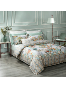 FUANNA (富安娜) | High-Quality 100 Long Staple Cotton 4-Piece Bedding Set Printed