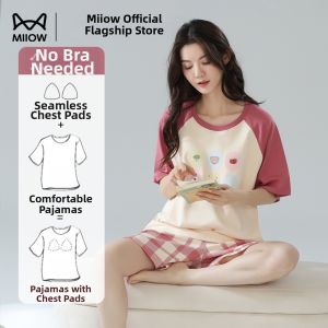 MiiOW | Padded Breathable Womens Sleepwear Cotton