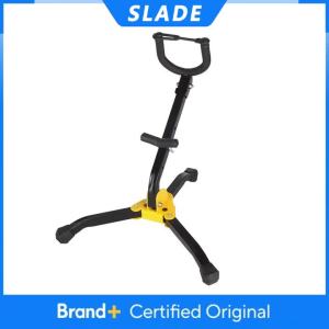 SLADE Alto Saxophone Chân Đế Màu Vàng Có Thể Gập Lại Chân Đế Tripod Di Động Kim Loại Giá Đỡ Sàn Cho Woodwind Phụ Kiện Nhạc Cụ
