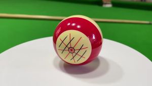 57.2mm Billiard Cue Ball Resin Table Ball Spot Pool Training Practice for Black Eight Ball Snooker
