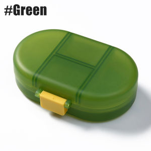 8 Compartments Travel Pill Organizer Daily Pill Case Box for Pocket Purse Portable Pills Container Medicine Vitamin Organizer