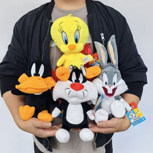 Looney Tunes Bugs Bunny Plush Toy - New Classic Design 20cm Soft Stuffed Toy for Kids