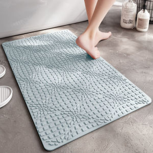 ห้องน้ำ กันลื่น แผ่นรองห้องอาบน้ำเด็กผู้สูงอายุป้องกันการล้มถ้วยดูดแผ่นรองเท้าห้องน้ำแผ่นกันน้ำใช้ในบ้านพรม