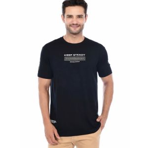 Baju Kaos Distro Pria Dewasa Spandek Premium Terbaru "Keep Steady" Polo Exchange - 10064
