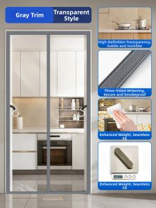 GEOBOX | Kitchen Oil-Proof and Wind Blocking Curtain