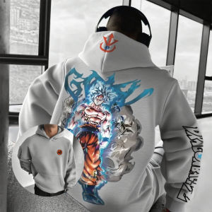 Dragon Ball Super Saiyan Anime Hoodie Men Women Streetwear Sweatshirt Graphic Print Casual Pullover Spring Autumn Fashion Y2k