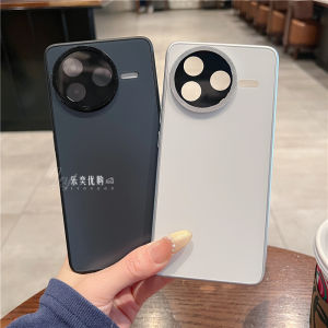 High-End Redmi K80 pro Silicone Glass Phone Case with Lens Protection Full Cover Shockproof Simple Stylish Heat Dissipation Female Model