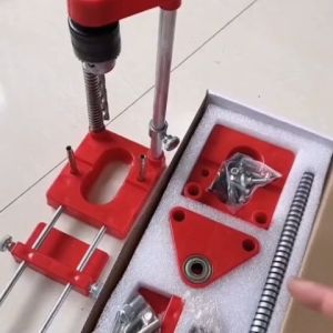CEO 🇲🇾 Gerudi Alat Aksesori Woodworking Drill Locator Tool Accurate Drilling Jig Tool DIY Portable Carpenter Positioner