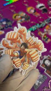 Gantungan Kunci Akrilik HELLO KITTY Lucu Code 01