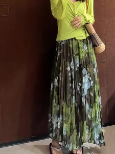 MANMI | Chân Váy Maxi Cao Waisted Phù Hợp Với Phụ Nữ Plus Size Mới 2026