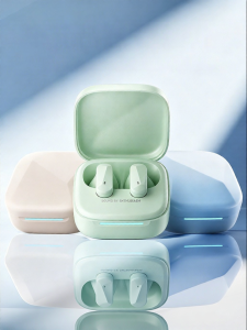 ROEL-PLAY | Wireless Semi In-ear Bluetooth Headset High Sound Quality Long Battery Life Comfort Wear Noise Reduction