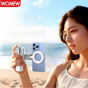 WONEW | Zoom Magnetic Selfie Stick Phone Mount Portable Tripod