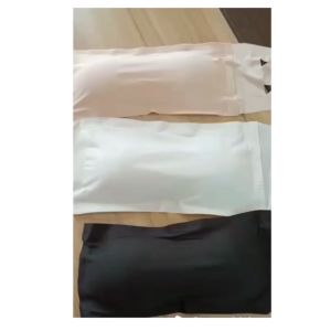 EFBRA527 Pakaian Dalam Wanita Bra Tanpa Kawat Bra Intim Tanpa Tali Bustier Bandeau Pakaian Dalam Dada