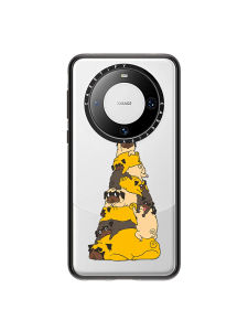 Creative Foldable Christmas Tree Pug Design Phone Case for Huawei Mate70/60Pro+ Cute Cartoon Anti-Fall Mobile Shell Protection Cover