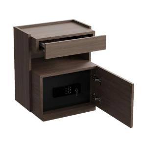 Smart Minimalist Italian Style Bedside Table Safe Integrated Bedroom Simple Multi-Function with Password Lock Nightstand