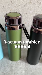Vacuum Bottle botol minum 1000 ml stainless + handle