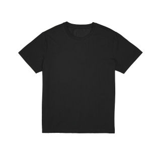 NNID American Style Heavyweight 220g Cotton Polyester Loose Solid Color Simple Skin-friendly Wide Commute Casual Short Sleeve T-shirt