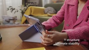 TRIPLEDI Case Acrylic For iPad Pro 1st 2nd 3rd 4th Generation 11 inch M1 M2 Casing PU Leather Foldable Y Magnetic Soft TPU Flip Cover Akrilik Shockproof