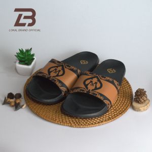 SENDAL PRIA SELOP SLOP COWOK LAKI LAKI KARET MURAH SANDAL PRIA KOREAN KOREA STYLE SENDAL SANDAL KEREN PRIA BUAT GAYA SENDAL PRIA DEWASA DISTRO SENDAL SANDAL GUNUNG PRIA COWOK DEWASA CASUAL TERBARU 2023 SENDAL MOBATIC SLOP COKLAT 1