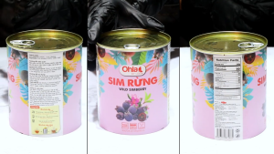 Trái cây tươi đóng lon Ohla 950g - Sim Rừng