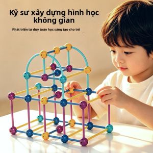 Đồ Chơi Lắp Ráp Hình Học Giáo Dục