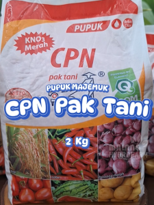 Pupuk CPN Pak Tani 2 kg pertumbuhan nitrogen nitrat kalium buah dan sayur tanaman pot hydroponik hidroponik