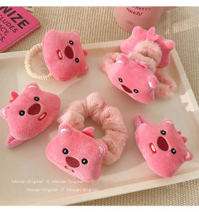 Ready Stock Cute Loopy Doll Hair Ring Clip female Tie Tope Elastic Hair Bands Hairpins headwear children hair Accessories ornaments