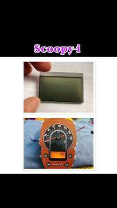 Scoopy-i จอไมล์ บอกครบทั้งความเร็ว น้ำมัน สถานะรถ ชัดเจนทุกการขับขี่