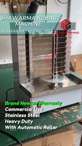 Shawarma Machine Gas Type Kebab Griller Grill 2 Burner