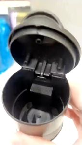 CAR ASHTRAY TRASH BIN Portable Car Cup Holder Ashtray Trash Bin