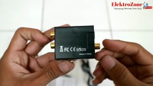 PENGIRIMAN CEPAT Konverter Audio DAC Digital ke Analog Coaxial & Toslink ke RCA TC51800 / konverter audio optical ke rca