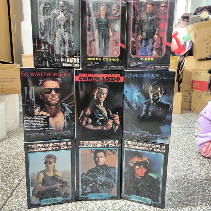 Figurine D'action NECA Sarah Connor - Terminator 2 : Judgment Day - Édition 2024, Neuve Sous Blister