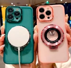 RealmeC85 Phone Case For Realme C85 4G 5G 2025 Casing Magnetic Stand Len Camera Shcokproof Transparent Soft Back Cover