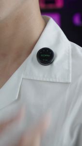 KOORFLY MiNi Wireless Lavalier Microphone Intelligent noise reduction with Smartphones Vlogging Interview Video Live Streaming Plug-Play Mini Mikrofon Sennheiser Wireless Lavalier Mic - Lazada